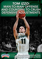 Cover: tom izzo: man-to-man offense andcounters to crush defensive adjustments