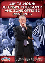 Cover: jim calhoun: defensive philosophy and zone offense principles