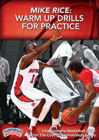 Cover: mike rice: warm up drills for practice