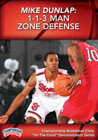 Cover: mike dunlap: 1-1-3 man zone defense
