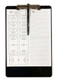 Cover: nike championship basketball clinic clipboard, notepad, and pen - black
