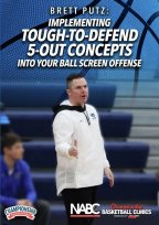 Cover: implementing tough-to-defend, 5-out concepts into your ball screen offense