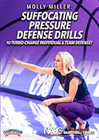 Cover: suffocating pressure defense drills to turbo-charge individual & team defense!