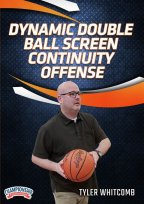 Cover: dynamic double ball screen continuity offense