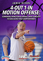 Cover: 4-out 1-in motion offense: combining princeton & dribble drive concepts to slice & dice half-court defenses