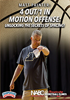 Cover: 4 out-1 in motion offense: unlocking the secrets of spacing!